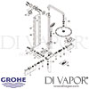 Grohe Euphoria System 310 Shower System Thermostatic Mixer Spares